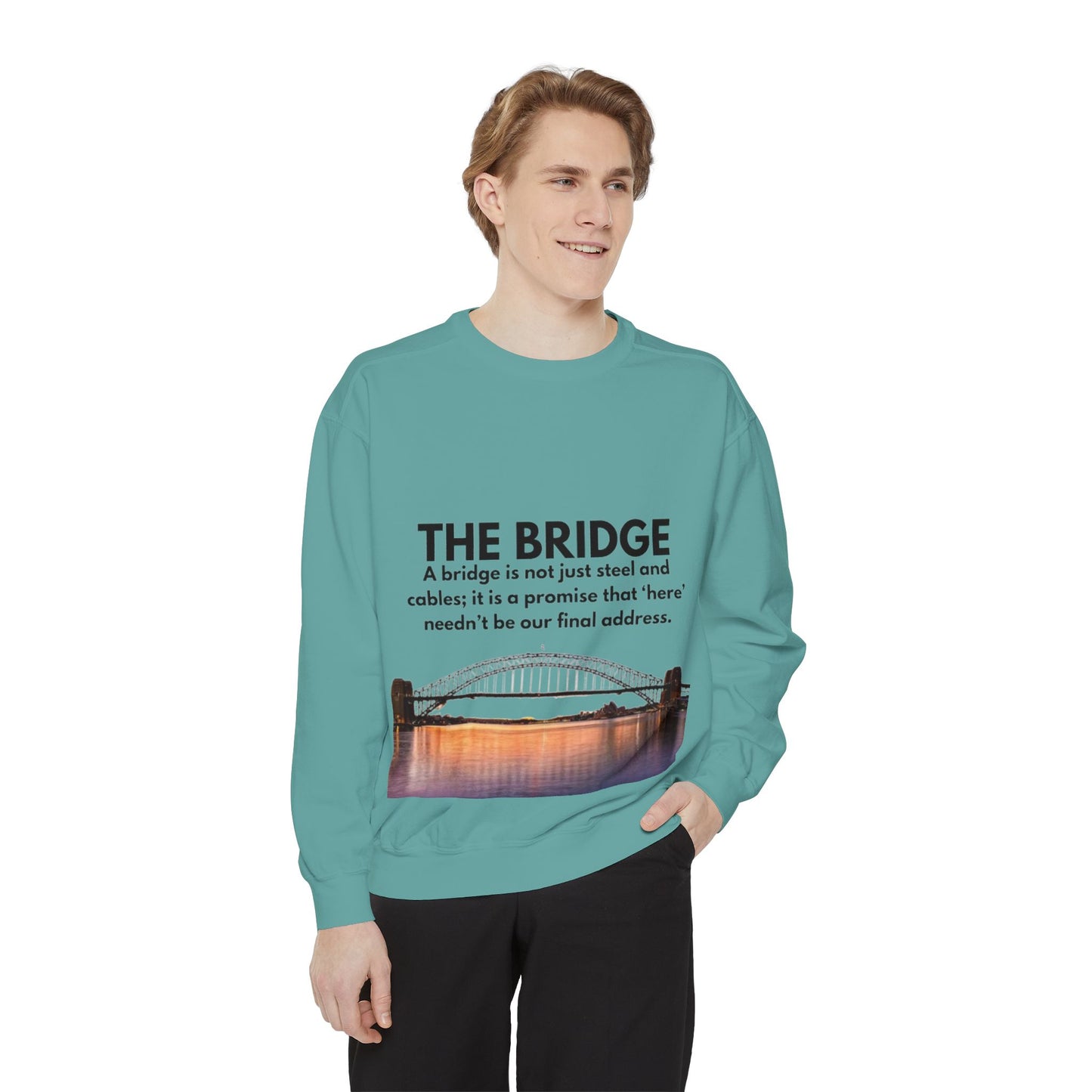 Unisex Garment-Dyed Sweatshirt